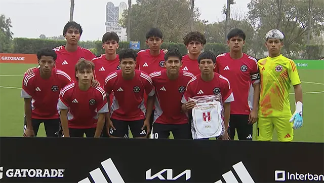 Selección Regional Peru U16 vs Cruz Azul