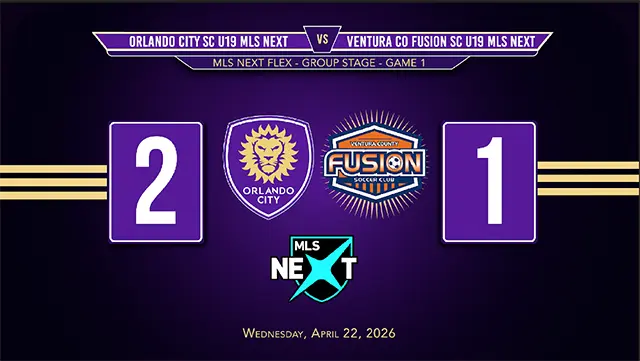 Orlando City SC U19 vs Ventura County Fusion U19