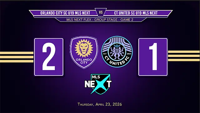 Orlando City SC U19 vs Connecticut United U19