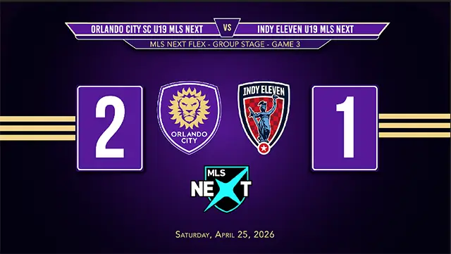 Orlando City SC U19 vs Indy Eleven U19