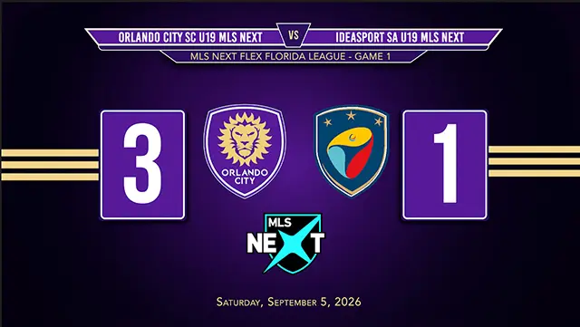 Orlando City SC Academy U19 vs IdeaSport SA U19