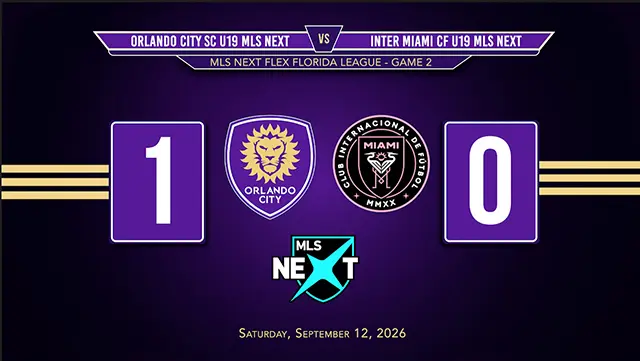 Orlando City SC Academy U19 vs Inter Miami CF U19