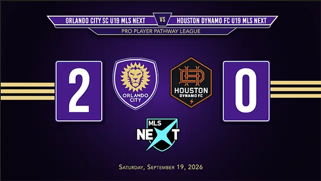 Orlando City SC Academy U19 vs Houston Dynamo U19